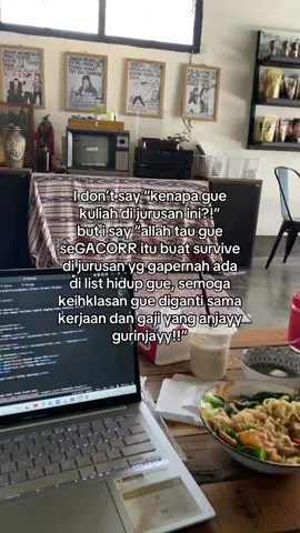 Ohhh god how i wish “uang yang bekerja untukku”😭🙏🏼  #fyp #informaticsengineering #ngoding 
