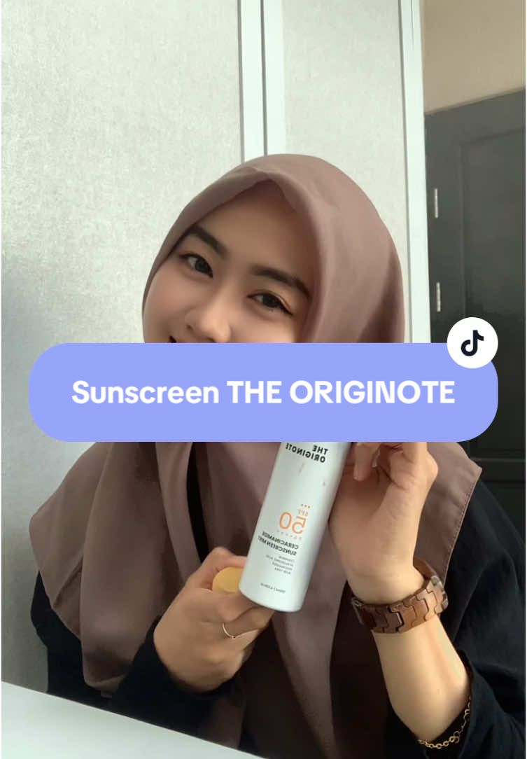 Pake Sunscreen anti ribet ,tinggal semprot aja 😍                                       #sunscreen #sunscreenviral #originote @The Originote 