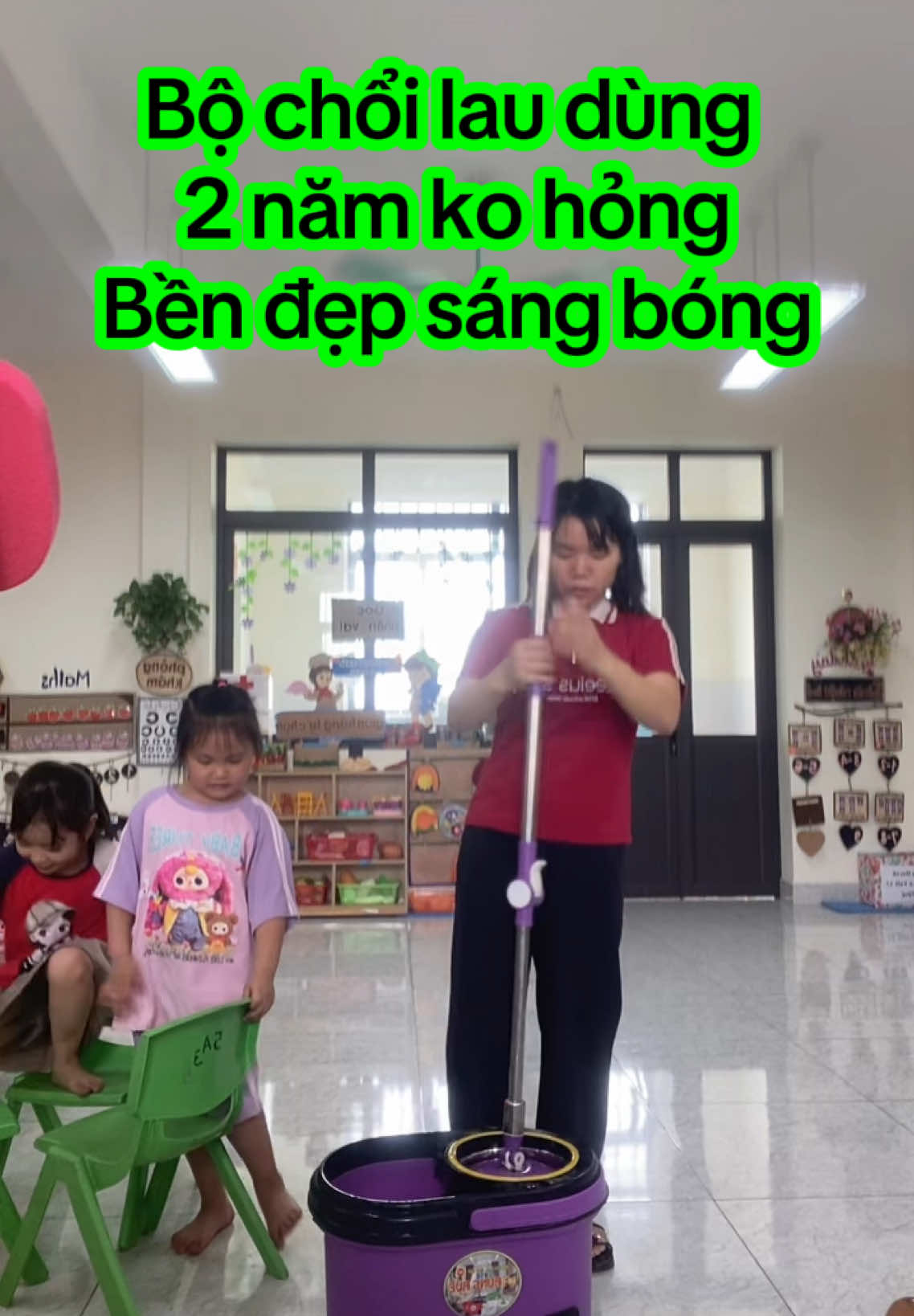 Dùng 2 năm ko hỏng #choilaunha #choilaunhathongminh #choilaunhatuvat #mebimsua 