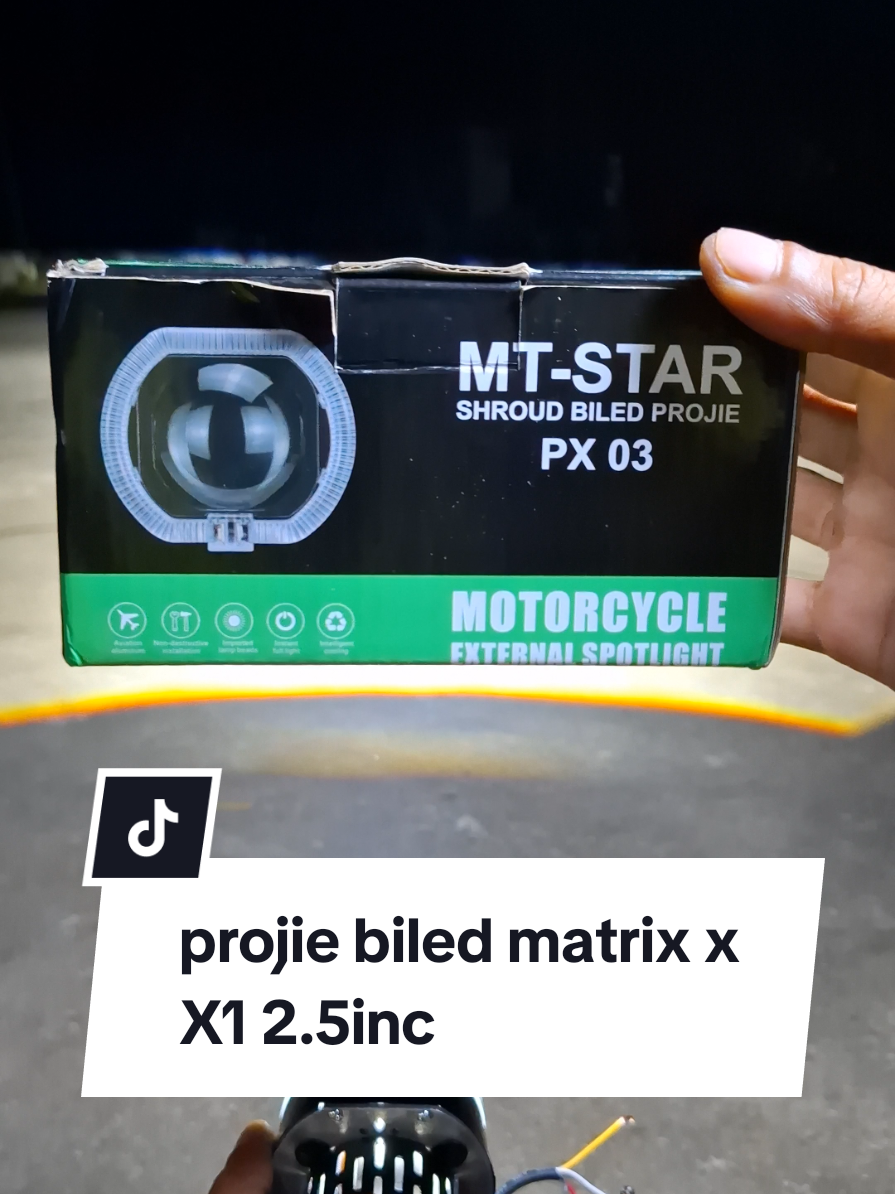 MT-STAR PX 03 - Projie biled matrix X1 2.5inc free relay dilengkapi devil shroud dan kipas pendingin #projiebiled #projiebiledmatrix #biledmatrix #biledmatrixx1 #fyp #fypシ゚ 