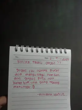 ke gagalan itu adalah proses di ke gagalan pasti ada hasil yang sedang menunggu  #creatorsearchinsights #katakatamotivasi #masukberanda #fyp 