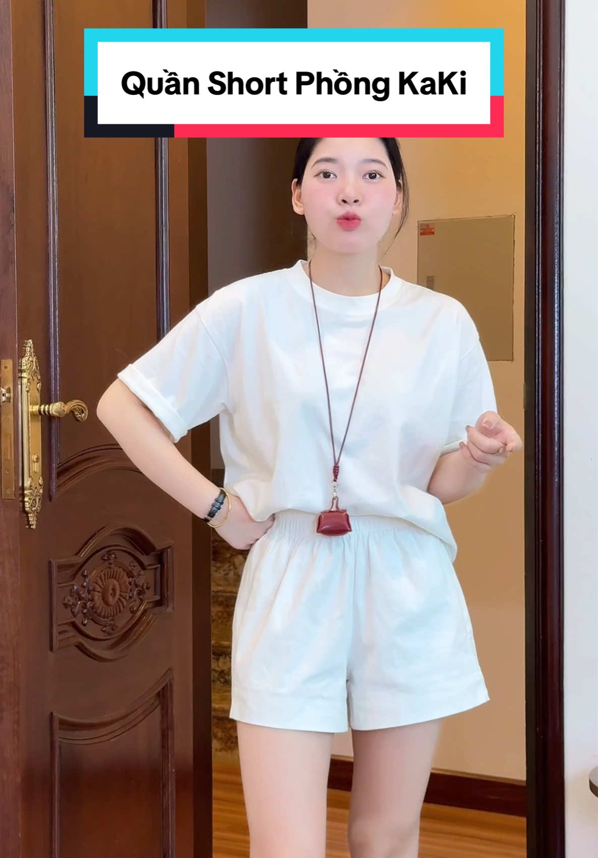 Quần short phồng kaki cạp cao có nhiều màu bigsize cho nữ #thuyday 