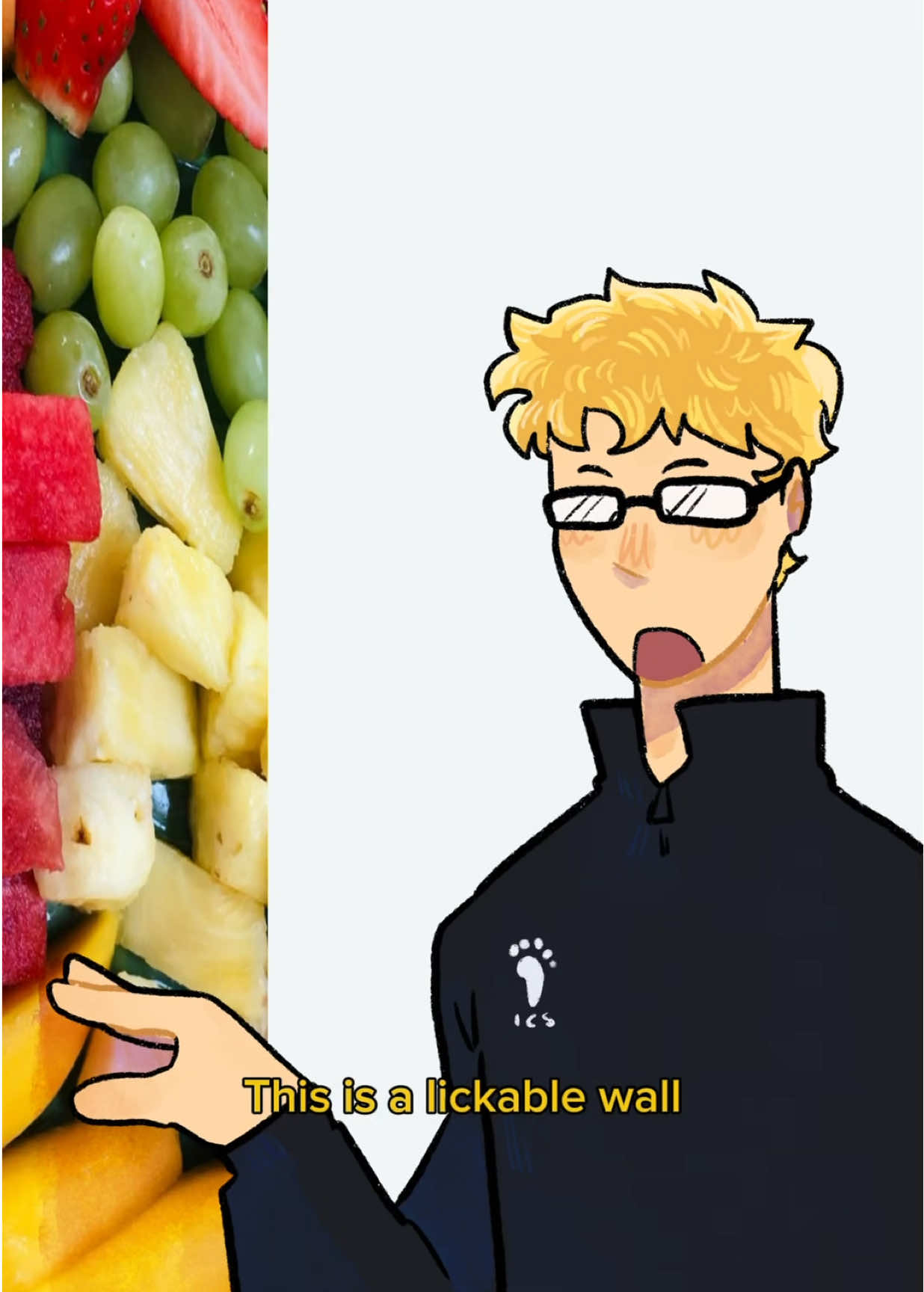 This is getting too easy #haikyuu #haikyuumeme #tsukishima #tanaka #nishinoya 