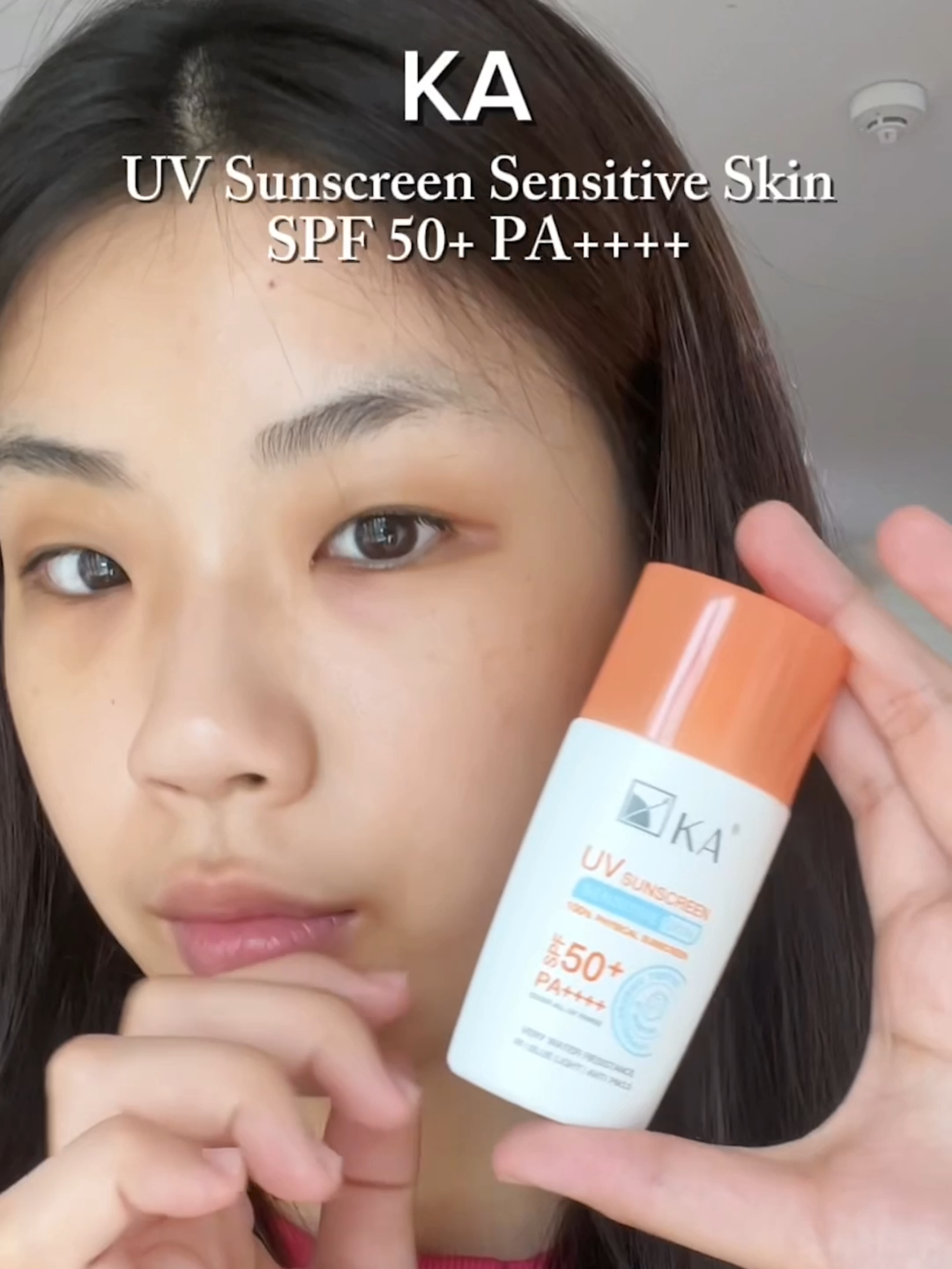 กันแดดฟิสิคอล☀️ บางเบา เกลี่ยง่าย ผิวแพ้ง่ายใช้ได้ ผิวเด็ก ผิวบอบบางแพ้ง่าย ผิวหลังทำเลเซอร์ เอาอยู่หมด #ที่สุดของกันแดดต้องKA #บางเบาเอาอยู่ หมด😉👌🏼🧡#KAUVSensitiveSkin #เรื่องผิว #รีวิวกันแดด