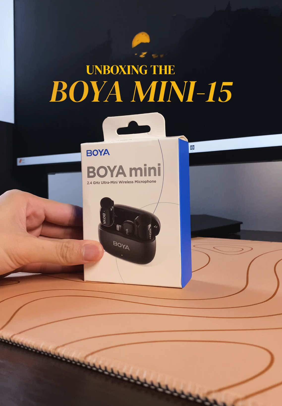 Unboxing the Boya mini-15 #boya #boyamic #mic #noisereduction #wireless #fyp #foryou 
