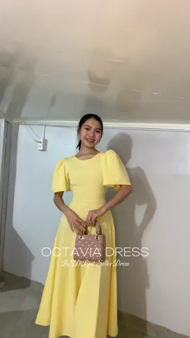Octavia Dress from BSD💐💛 #dress #dresses #dresstoimpress #elegantdresses #churchdress #bestsellerdress #bsd #TikTokFashion #tiktokshop #fyp 