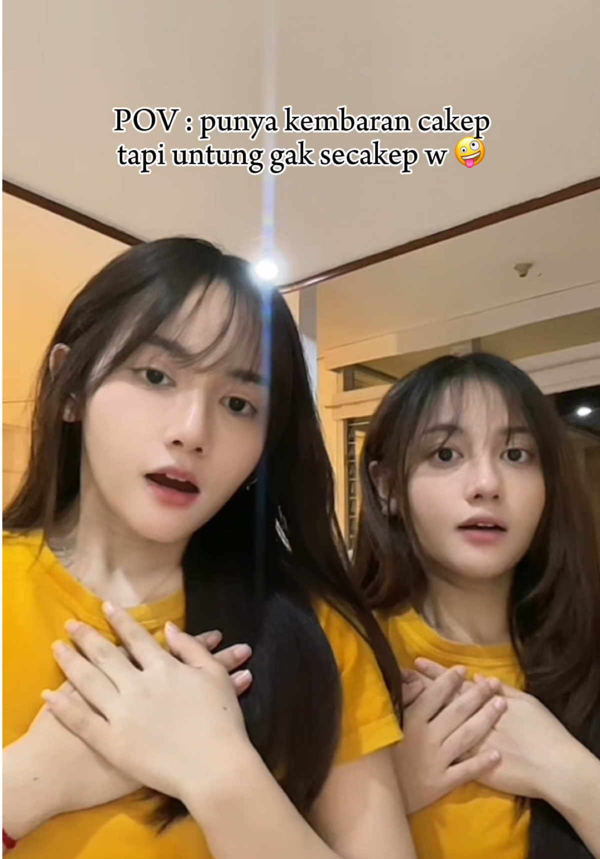 Gak ada pacar gapapa, bikin ver kembaran aja #twins #pov #twinsisters #fypツ 
