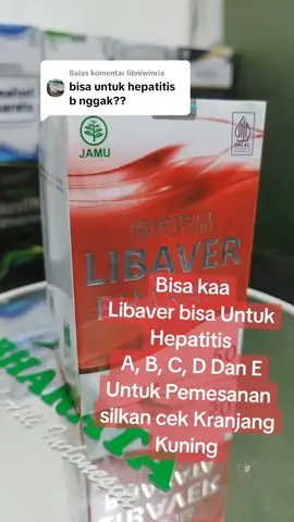Membalas @libniwinriaLibaver Bharata #libaverbharata #herbal  #hepatitis #abcde 