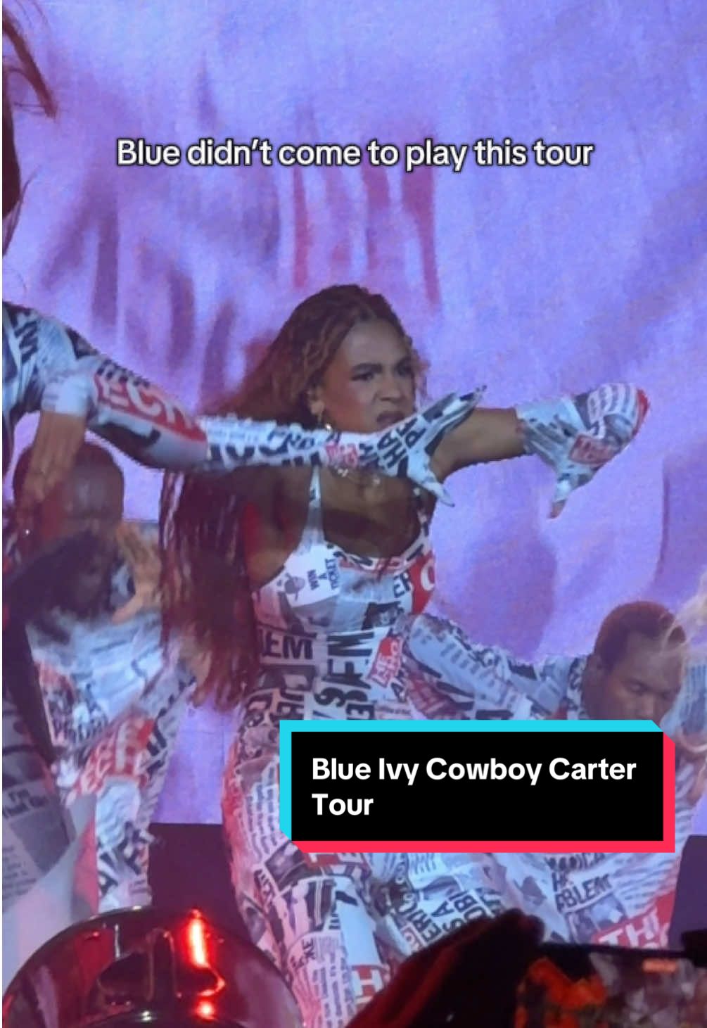 Obsessed with this growth story #blueivy #cowboycarter #cowboycartertour #beyonceconcert #sofistadium 