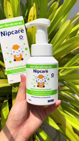 bất ngờ với công dụng của bọt tắm lành tính này quá các mom ơi! 🥰#nipcare #nipcarevietnam #romsay #mannguaembe 