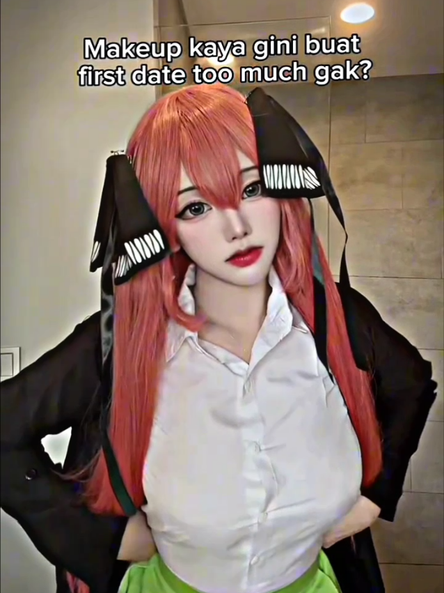 #fyp #bissmillahfyp #cosplayer #nino #nakanonino #douyin抖音 #lokal #sb #waifus❤🛐 #gotoubunnohanayomeseason2 #cosplayanime #waifu #gw #fix #no #debat 