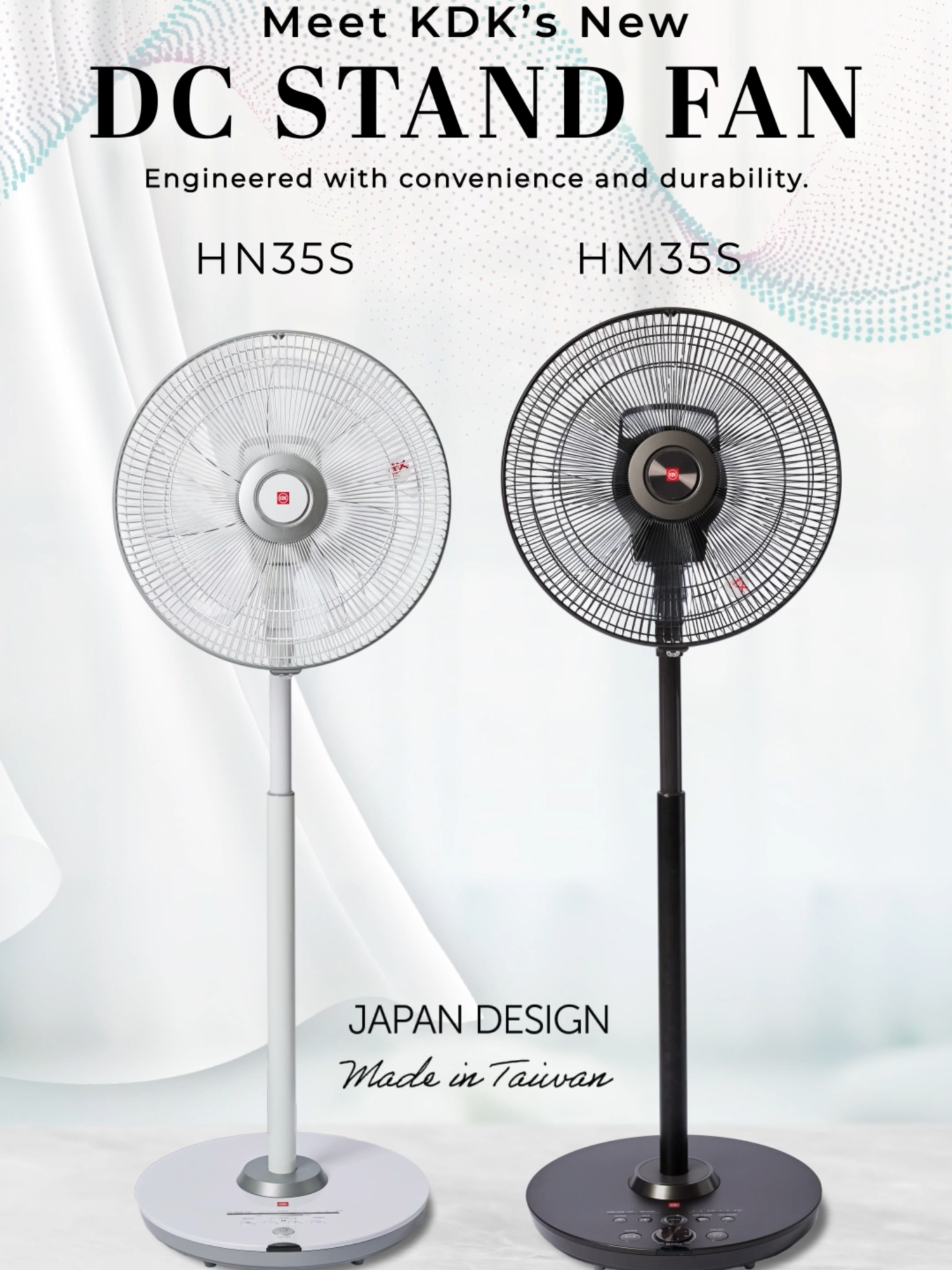 The new KDK DC Motor Stand Fan is here. Refined design, quiet power, and built-in safety—made for modern living. Find out more at kdk.sg! #KDKSG #SGHomeAppliances #tiktoksg #homereno
