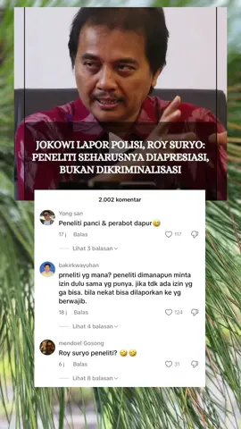 komentar yong san sejauh ini yang paling jauh😆🤣🤣🤣.berpolitik bgtu amat pak pak, Mending menepi dan berkarya yang lain jika kalau kancah politik sudah bukan panggung anda. #ijazahpalsu #roysuryo 