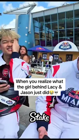When you realize what the girl behind Lacy & Jason just did😭💀 #Jasontheween #marlon #xqc #lacy #faze #fazeclan #fyp #viral #f1 #car #cars #formulaone 