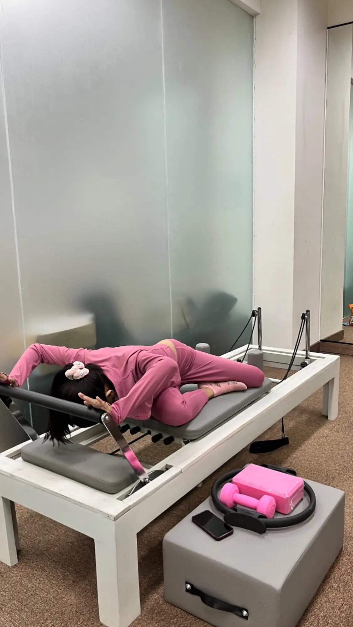 forever pilates girlies #pilates #pilatesgirl #pink #coquette #Lifestyle #healthylifestyle 