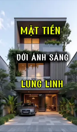 MẶT TIỀN TRÀN NGẬP ÁNH SÁNG CỦA CĂN NHÀ PHỐ 3 TẦNG#nhapho #thietkenhapho #thietkenhadep #thietkenhadep #hot2025 #xuhuong #khonggiansonglytuong #anhsang #lunglinh 