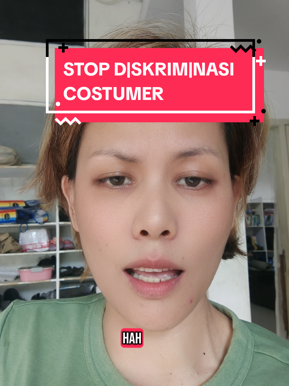 Buat para pedagang, stop diskriminasi costumer. Kemaren