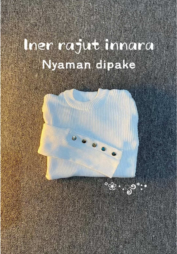 Blouse iner rajut under 30 ribuan bisa dijadiin daleman atau atasan blouse #blouse #blousewanita #blouserajut #inner #innerrajut #fyp 