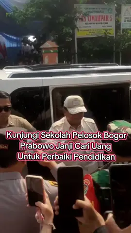 Prabowo kunjungi sekolah di pelosok Bogor. Janji prioritaskan pendidikan, rapat-rapat negara juga bakal bahas nyari uang buat memajukan pendidikan. #prabowo #pendidikan #guru #hardiknas #hardiknas2025 