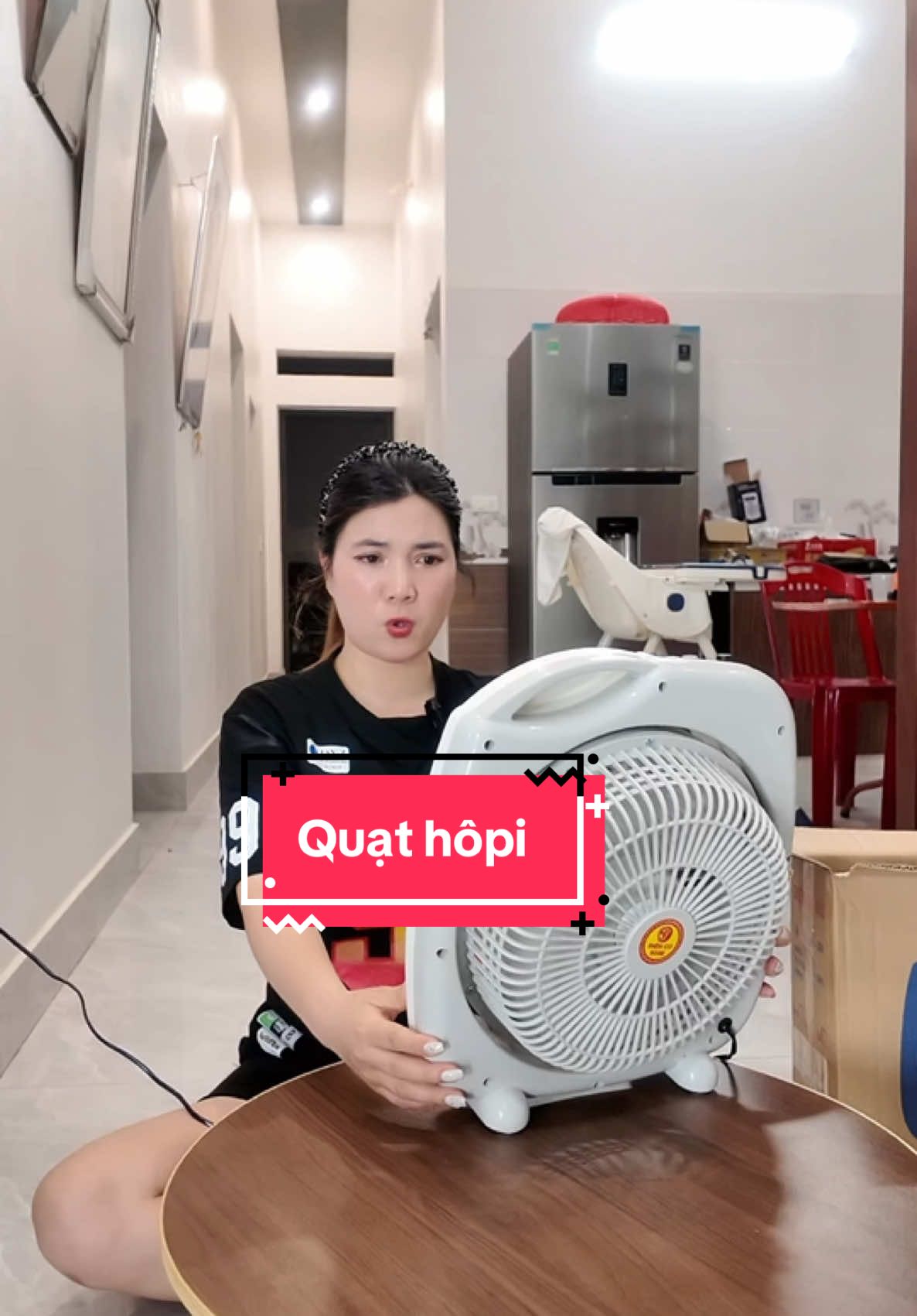 Quạt hộp tản gió mạnh lắm luôn #quathopb300 #quathoptangio 