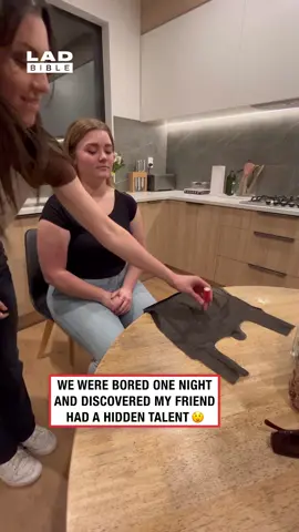 The last item 🤣 (🎥: ViralHog) #ladbible #weirdtalents #omg #amazing #talented #funnyvideos😂