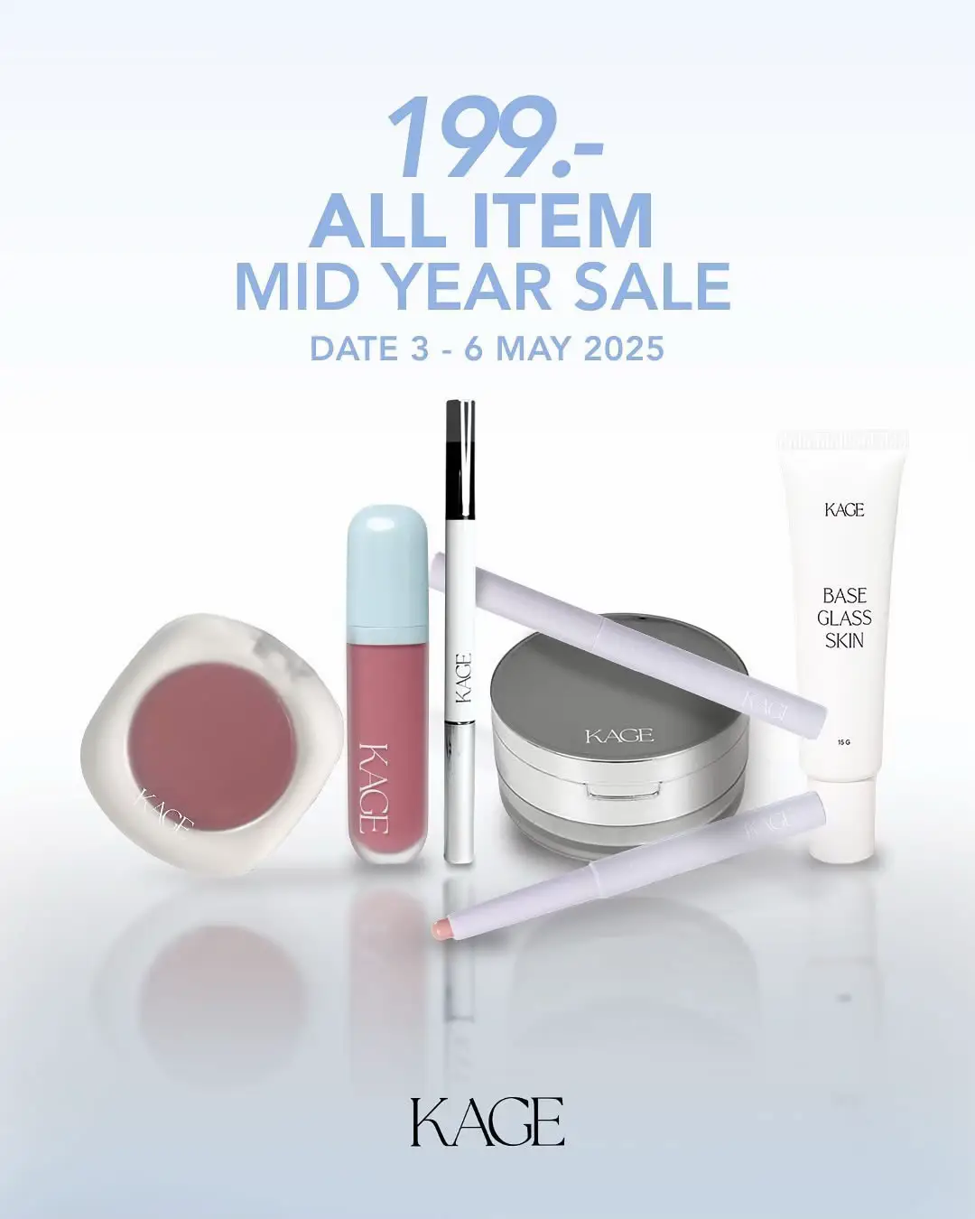 3-5 พ.ค. นี้เท่านั้นน้าาา! ใครอยากได้อันไหนรีบกดให้ไว สีหมดไวแน่นอน! #kage 