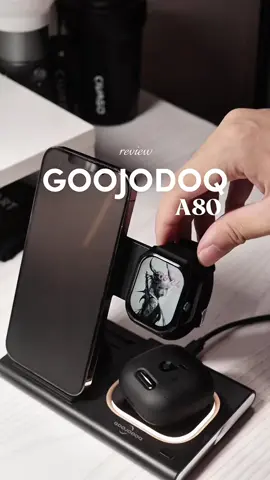 มีตัวเดียวครบเลย ชาร์จได้หมด เเถมวางบนโต๊ะก็สวยด้วย ของgoojodoq ไม่ทำให้ผิดหวังเลยครับ 😊 #goojodoq #เเท่นชาร์จไร้สาย #fiat_innocent #ห้องคอมในฝัน #desksetup #myroom 