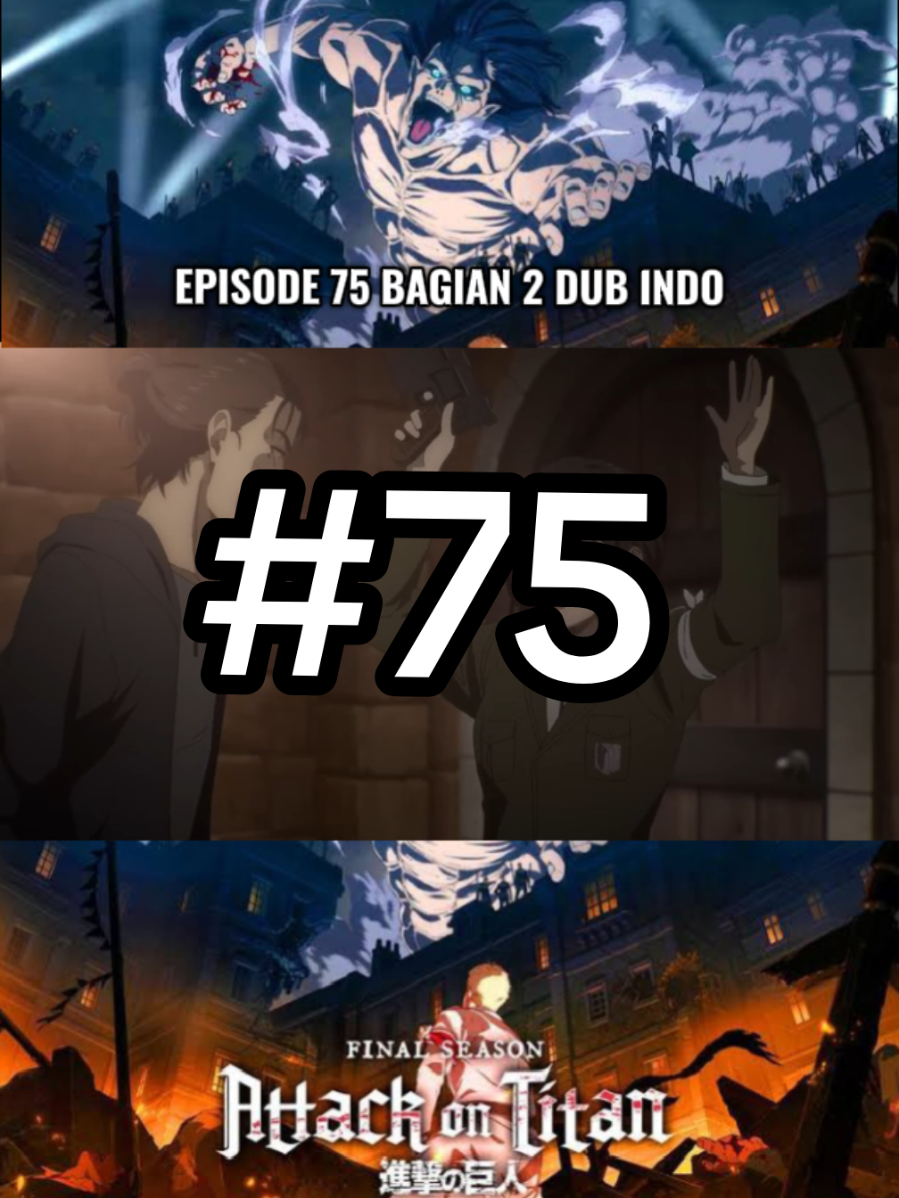 SEASON 4 (FINAL SEASON)  AOT BAHASA INDONESIA #AttackOnTitan #aotdubindo #erenjaeger #進撃の巨人 #shingekinokyojin 