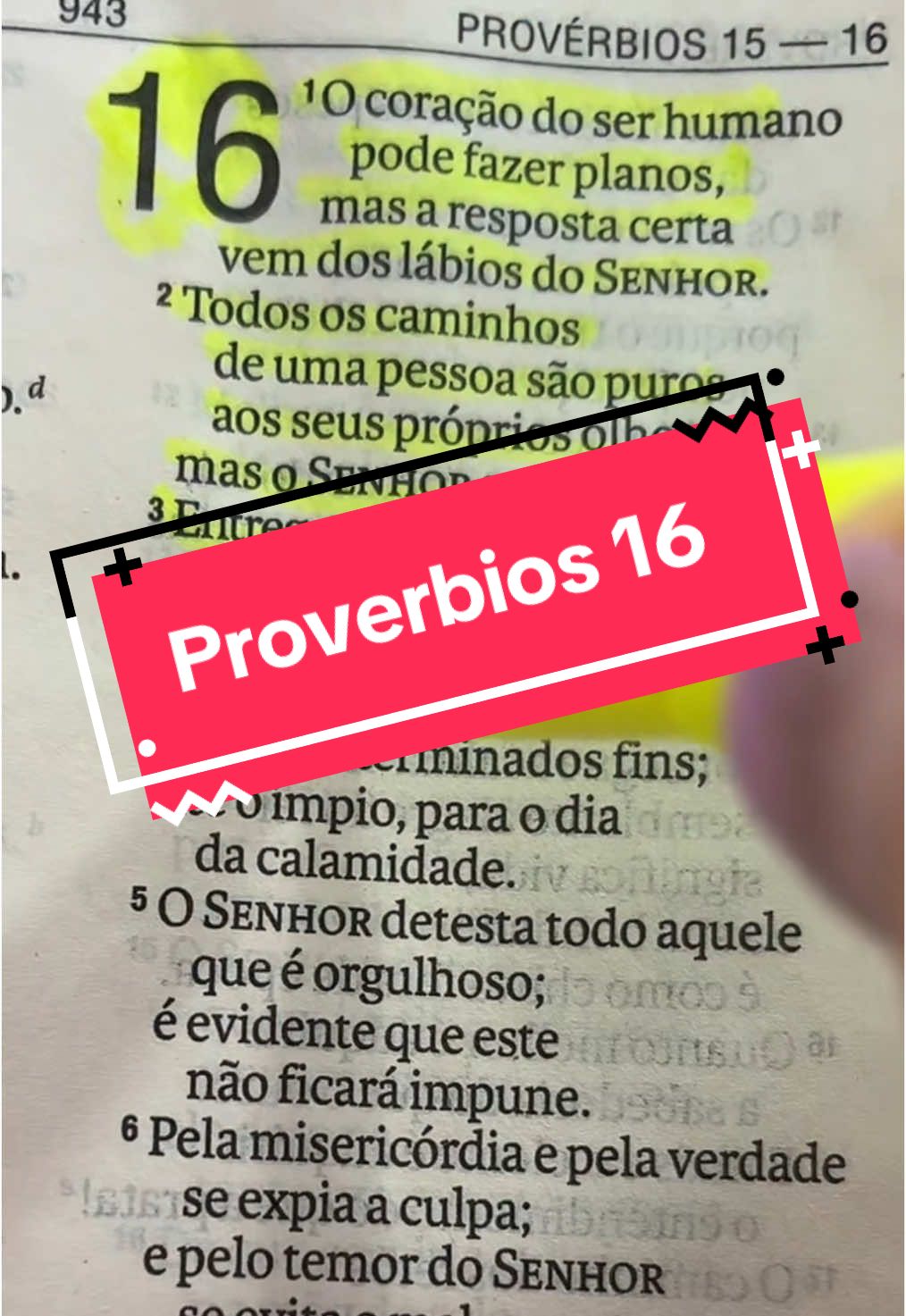 O coração do ser humano pode fazer planos, mas a resposta certa vem do Senhor! #biblia #versiculosbiblicos #versiculo #cristaosnotiktok #flyppppppppppppppppppppppppppppppp #creatorsearchinsights #proverbios 