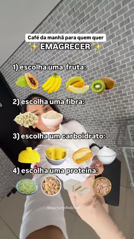 Café da manhã não é só hábito, é saúde. Com a combinação certa, você começa o dia nutrida e cheia de energia: Fruta + fibra + carbo de qualidade + proteína! . . 🎥: @marjorybelchior_ #cafedamanha #cafedamanhaproteico #fibras #proteina #carboidrato #cafedamanhasaudavel #dieta #saude #alimentaçãosaudavel #nutrição #emagrecimento #energia