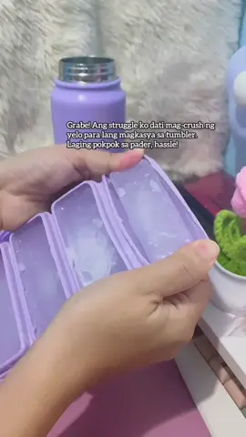 Best budol ❤️ #siliconeicemolder #tumblericemolder #icefortumblers #icemolder #aquaflask #icemolderwithcover 