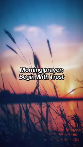 Start your morning by choosing trust over fear. God is with you in every step today.🤍🙏🏻 #creatorsearchinsights #morningprayer #trustgod #faithtok #christiancreator #godiswithyou #dailyprayer #prayerfortoday #jesusfirst #hopeinchrist #christiantiktok 