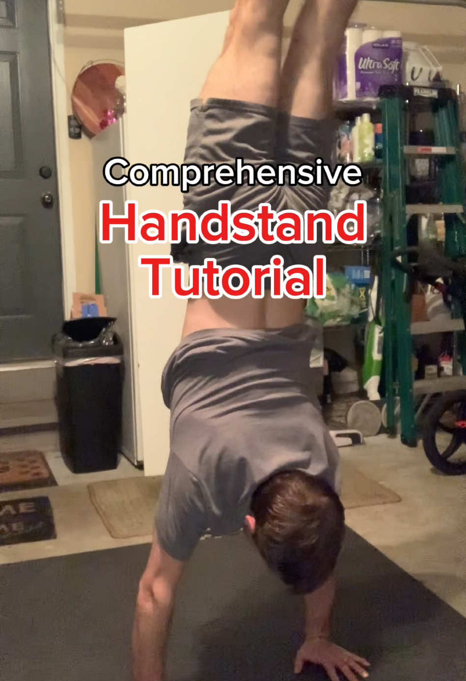 The most complete handstand tutorial on the internet #handstand #calisthenics #Fitness #functionalfitness #bodyweightworkout 