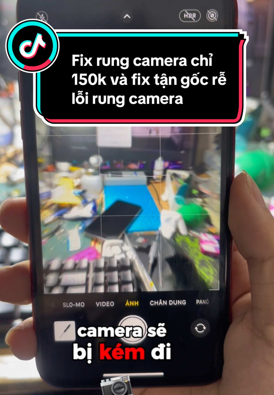Fix rung camera iPhone Xr với chi phí rất thấp. Tuy nhiên vẫn sẽ được sửa chữa chuyên sâu tận gốc chứ không dùng mẹo vặt hay cắt bỏ chức năng chống rung camera. #suachuadienthoai #fixrungcamera #rungcamera #iphonexr #cameraiphone 