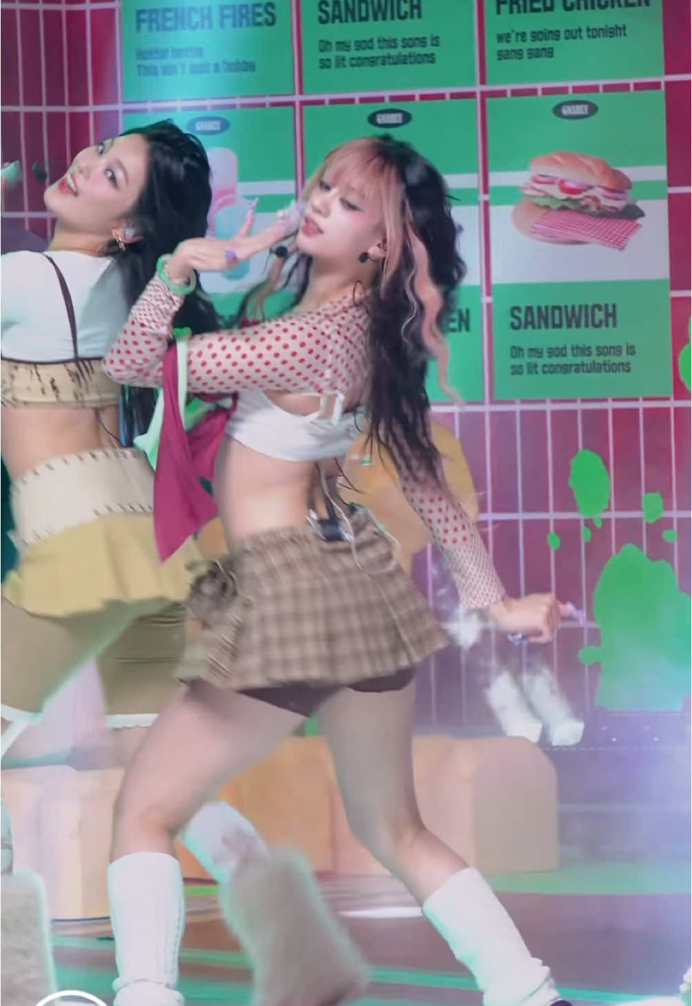 KATSEYE MEGAN GNARLY FANCAM #megankatseye #gnarly #musicbank #katseye 