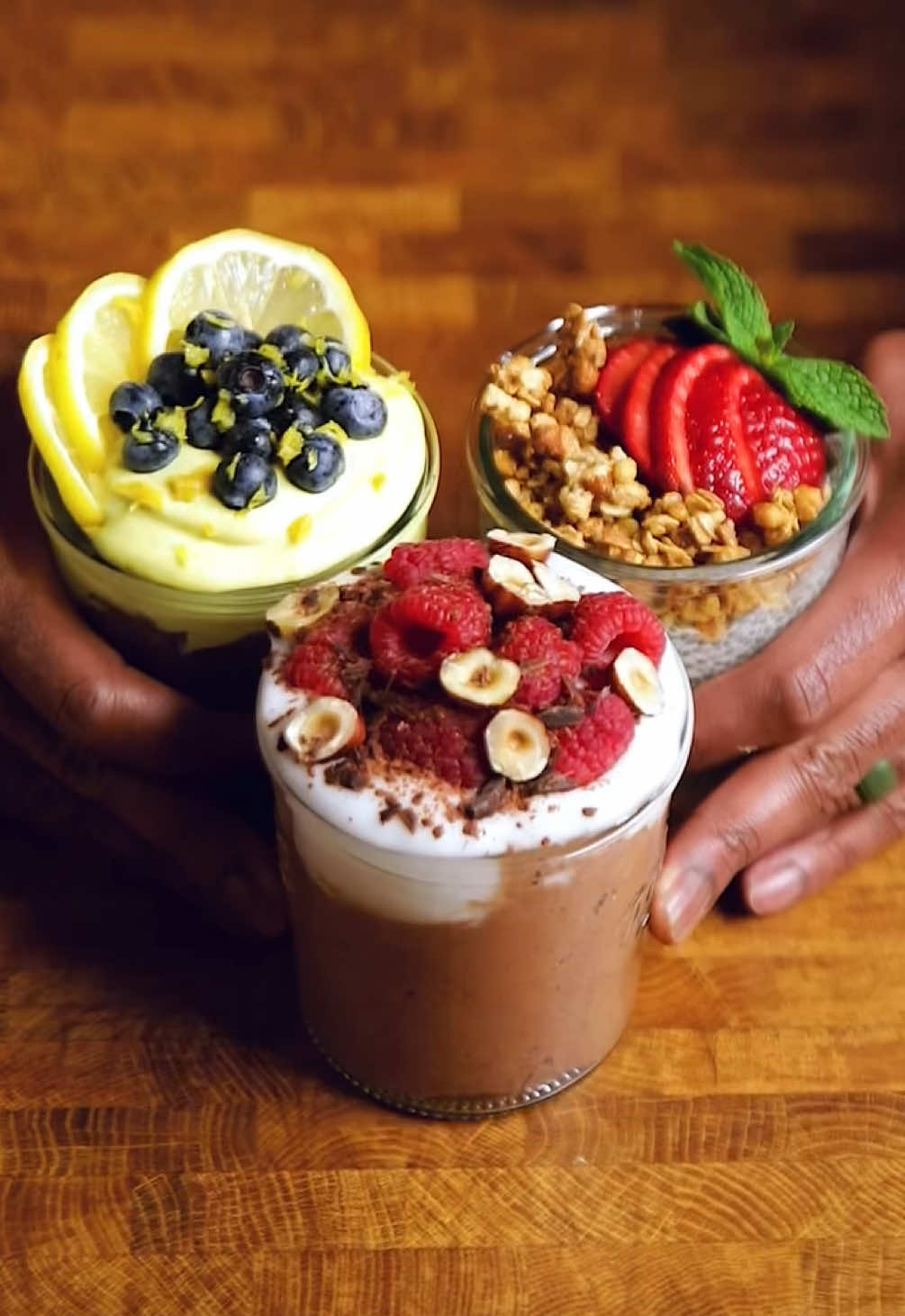 Full recipe in the bio links or get the recipe by searching “Chia Pudding” on makeitdairyfree.com Or google “make it dairy free chia pudding” https://makeitdairyfree.com/?s=chia+pudding Then select which one you’d like to try Chia puddings don’t get enough love but these three recipes are a must try!  I’m showing you my versions including:  -Classic -Chocolate AND -Lemon Blueberry Ingredients for each one listed in the posts!  #ChiaSeeds #ChiaPudding #ChiaSeed #Chia #VeganBreakfastIdeas #VeganBreakfast #VeganBreakfasts #VeganBrunch #VeganSnack #VeganSnacks #VeganDesserts #VeganTreat #EatMorePlants #PlantBased #Vegan #HealthyFoodie #Vegetarian #AllergyFriendly #EasyMeal #EasyRecipe #VeganRecipes #PlantBasedRecipe #QuickRecipes #RecipeVideo #EatMorePlants #WhatVegansEat #DairyFree #EatWell #BlackMenCook #BlackMenWithBeards 
