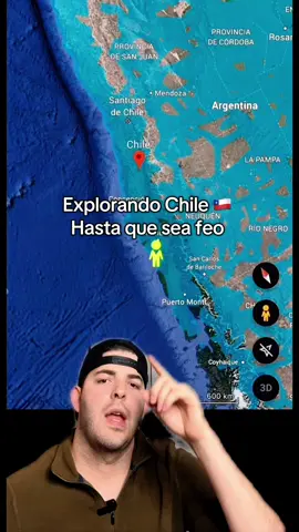 Explorando Chile 🇨🇱 hasta que sea feo #chile #googleearth #explorando #asmrvideo #asmr #viaje #viaje #CapCut 