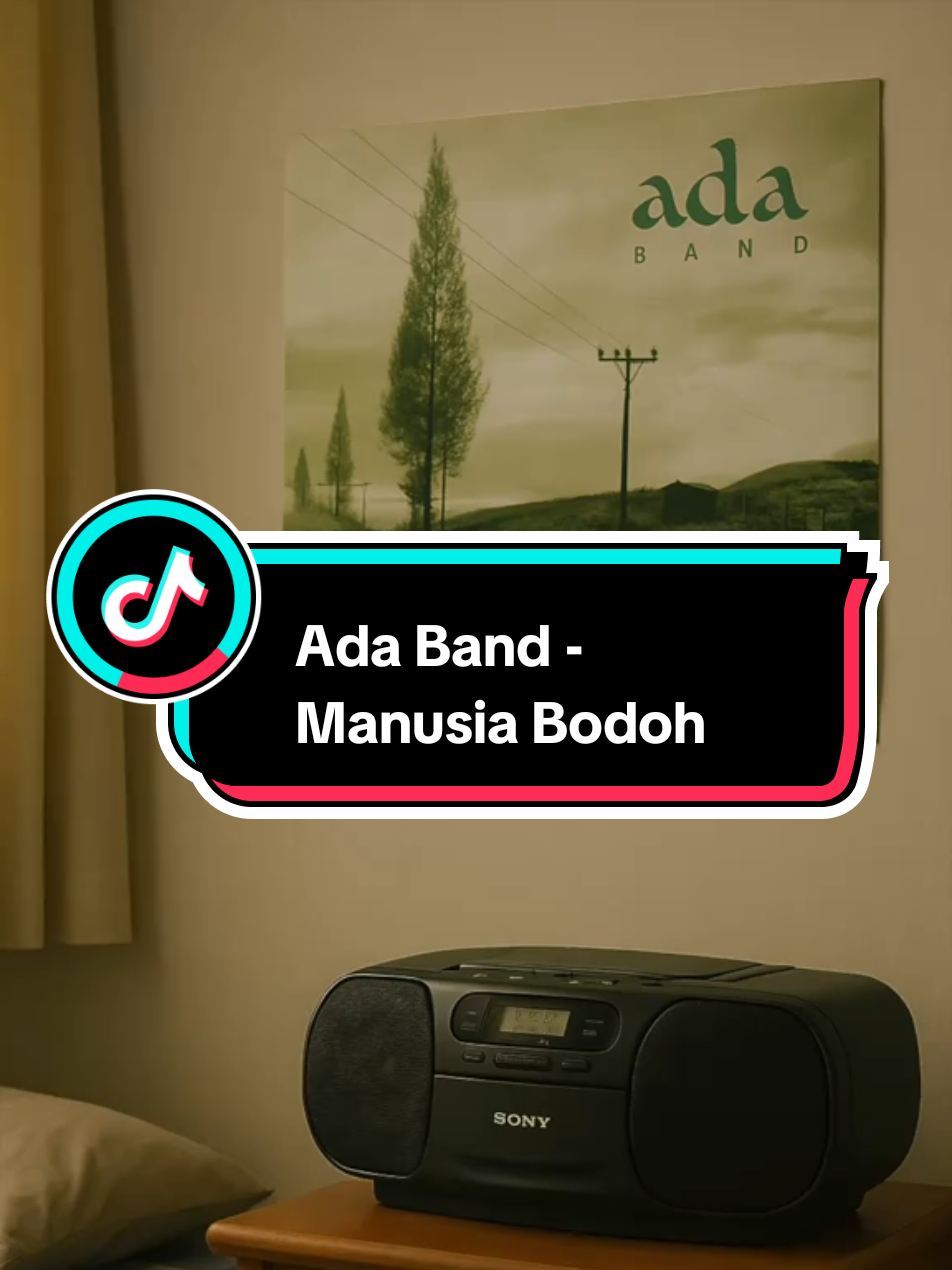 Ada Band - Manusia Bodoh, “Tiada yang salah… hanya aku, manusia bodoh.” Lagu Ada Band – Manusia Bodoh ini jadi suara hati semua orang yang pernah bertahan, padahal tahu disakitin terus-terusan. Dirilis tahun 2004, lagu ini jadi anthem buat mereka yang terlalu cinta… sampai gak sadar diri sendiri lagi dihancurkan pelan-pelan. Karena kadang, mencintai itu bukan gak punya logika… tapi logikanya kalah sama rasa. Siapa yang dulu denger lagu ini sambil liatin jendela dan ngerasa kayak hidup ini sinetron? #AdaBand #ManusiaBodoh #LaguNostalgia #TikTokRadio #RadioJadul #FYPGalau #CintaBertepukSebelah #Anak2000an #LaguSedihIndonesia #SinetronVibes