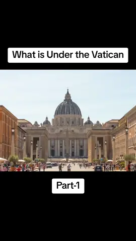 What is Under the Vatican #vatican 