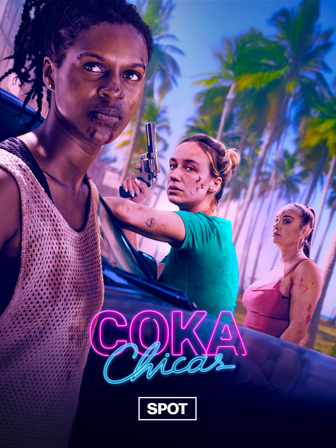 🌴 COKA CHICAS le 7 mai au cinéma ! #CokaChikas Un film de Roxine Helberg avec Zoé Marchal, Fadily Camara, Eva Huault et Vincent Regan.