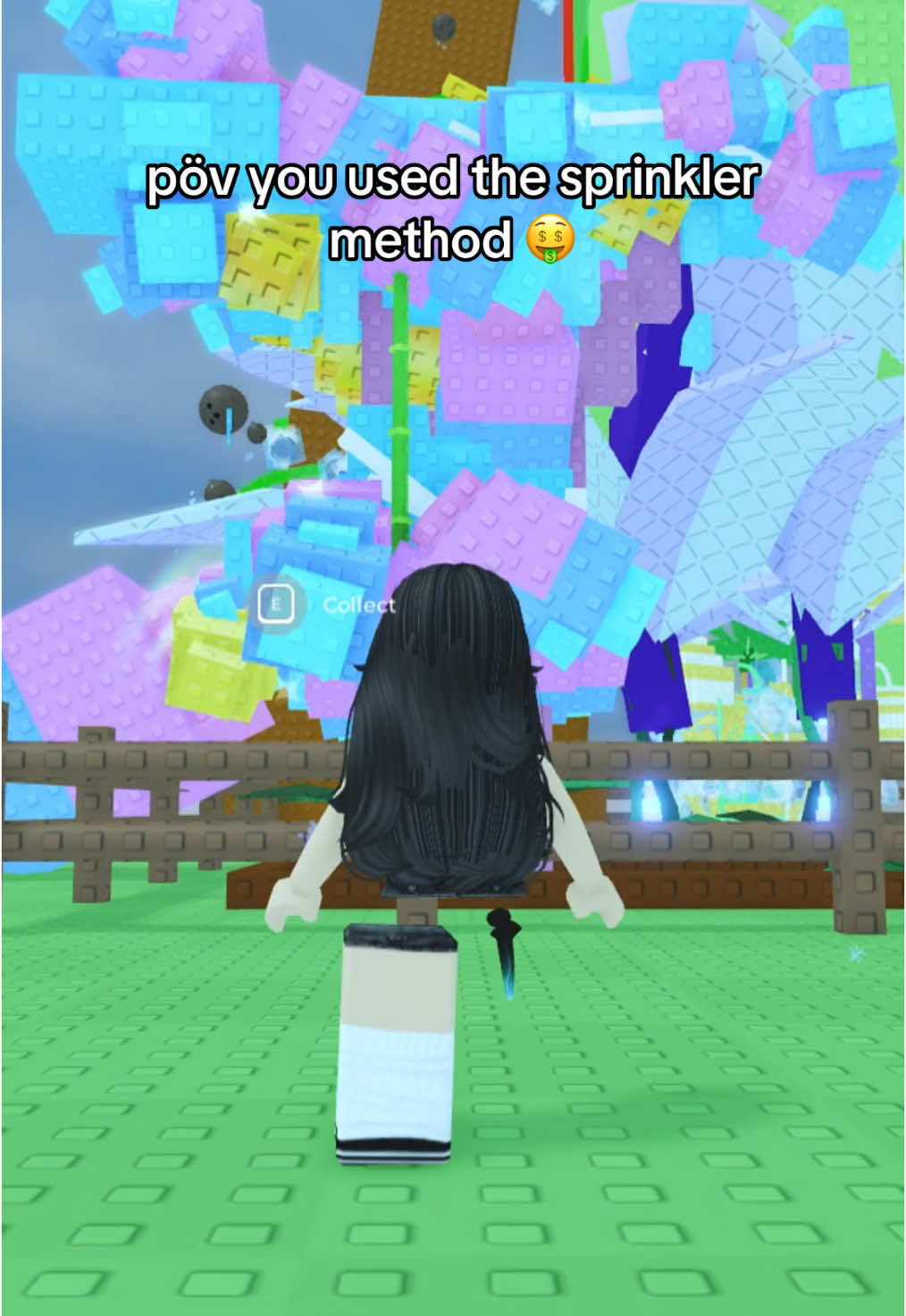 How to make billions on grow a garden #roblox #growagarden #fyp 