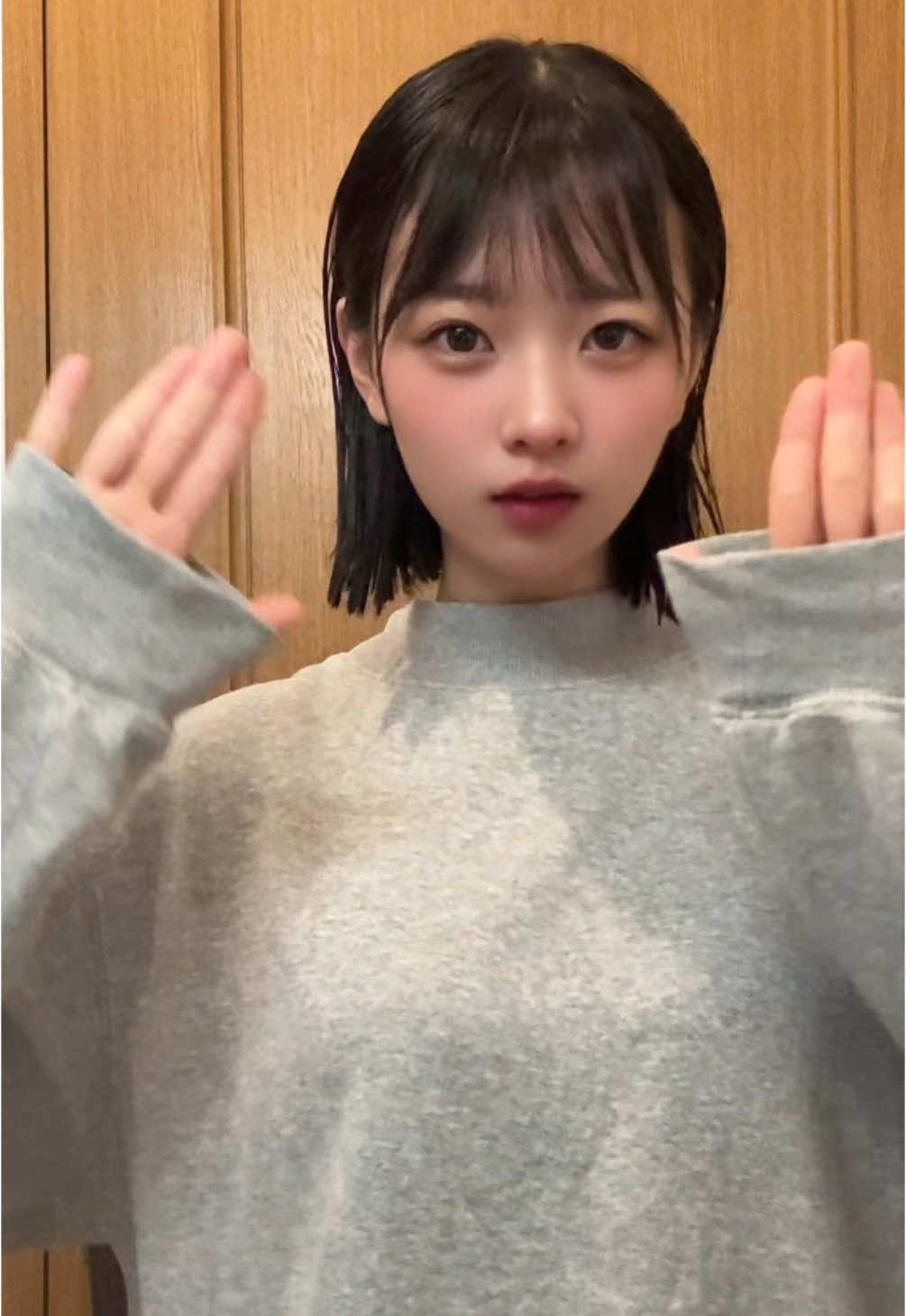 髪切った！！！顔必死すぎてやだ🙃#おすすめ #fyp #おすすめにのりたい 