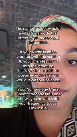 Stop playing small. Decode your numbers. Unlock your power. Grab it in my bio #numerology #numerologytiktok 
