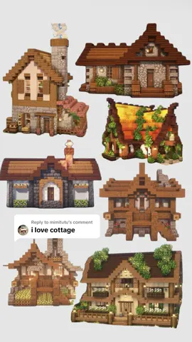 Replying to @mimitutu more inspo for you! #Minecraft #minecraftbuilding #minecrafter #minecrafthouse #minecraftcottagecore #minecrafttutorial #minecraftinspiration #cottage 