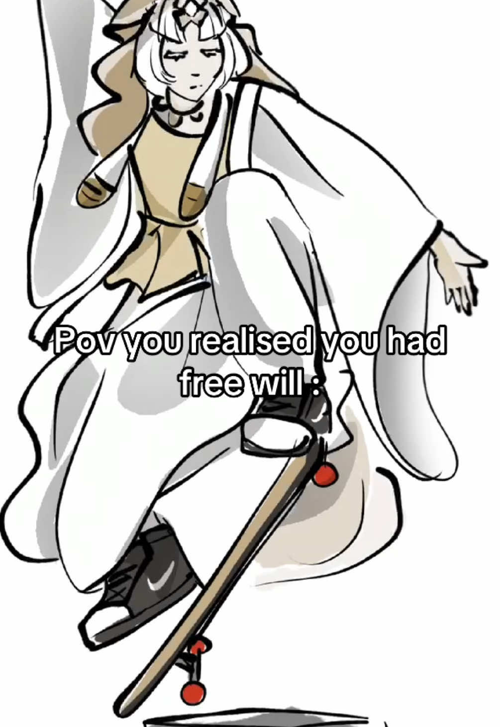 Open for any random requests like this ehe // Yall go check my actual art please i swear i make good stuff 💔  - Skater boy, she got that drip (it's an inside joke with one of my friends lmao) #mysticflourcookie#crk#cookierunkingdom#crkingdom @쿠키런 Cookierun #cookierun#cookierunkingdomedit #fyp #art  