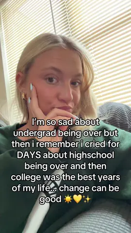 Now me personally imnnot ready for the real world so we got 3 more years of school