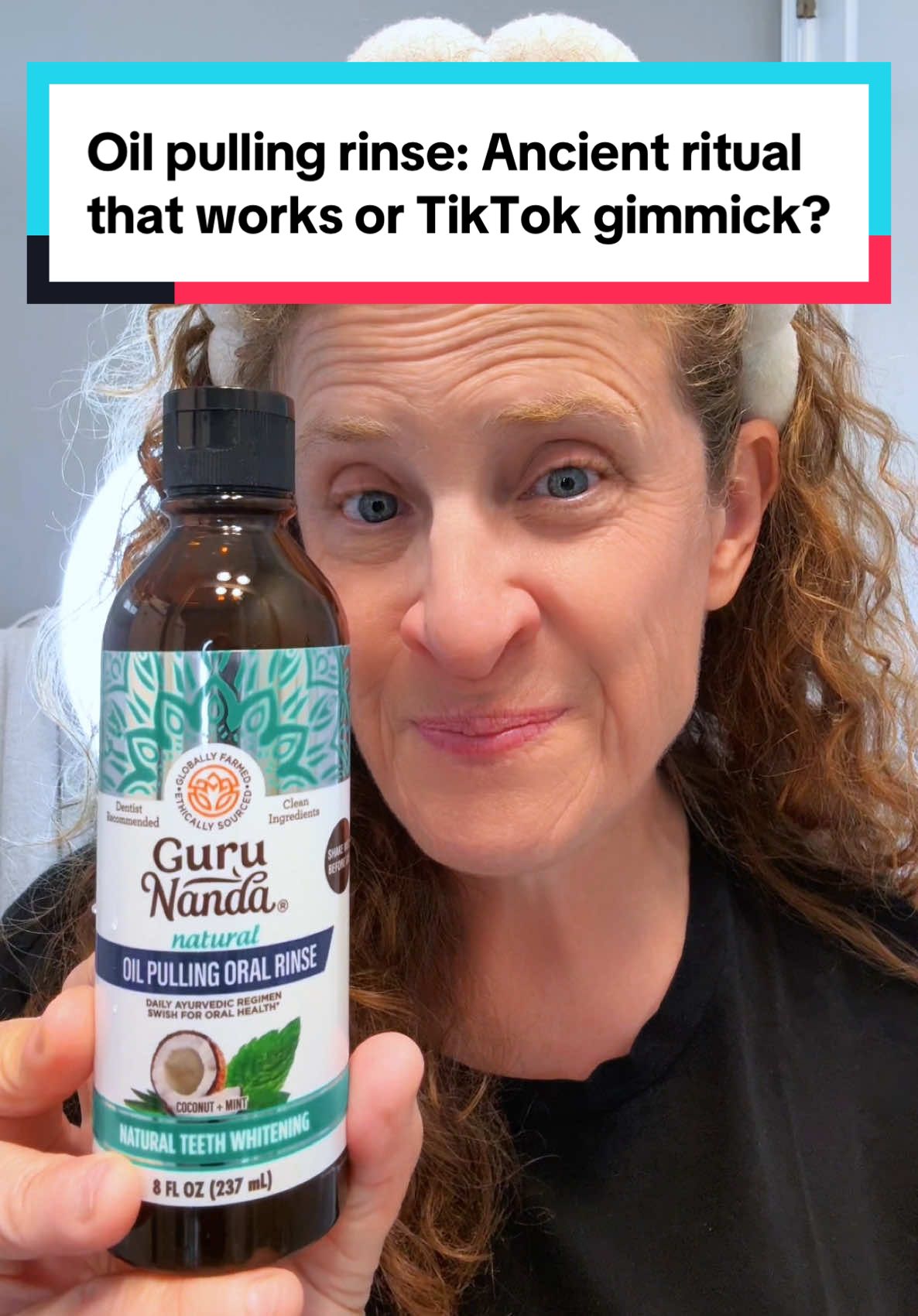 #creatorsearchinsights  I am reviewing all the products in the Guru Nada oil pulling whitening kit!  ##OilPulling##OilRinse##OralDetox##WhiterTeeth##HolisticOralCare##AncientRemedy##TeethWhiteningHack##TikTokWellness##MouthDetox##NaturalOralCare##GuruNanda##SelfCareRoutine##OralHealthMatters##CleanMouthFeel##wellnesshack##tiktokshopmothersday##spotlightfinds@@GuruNanda LLC
