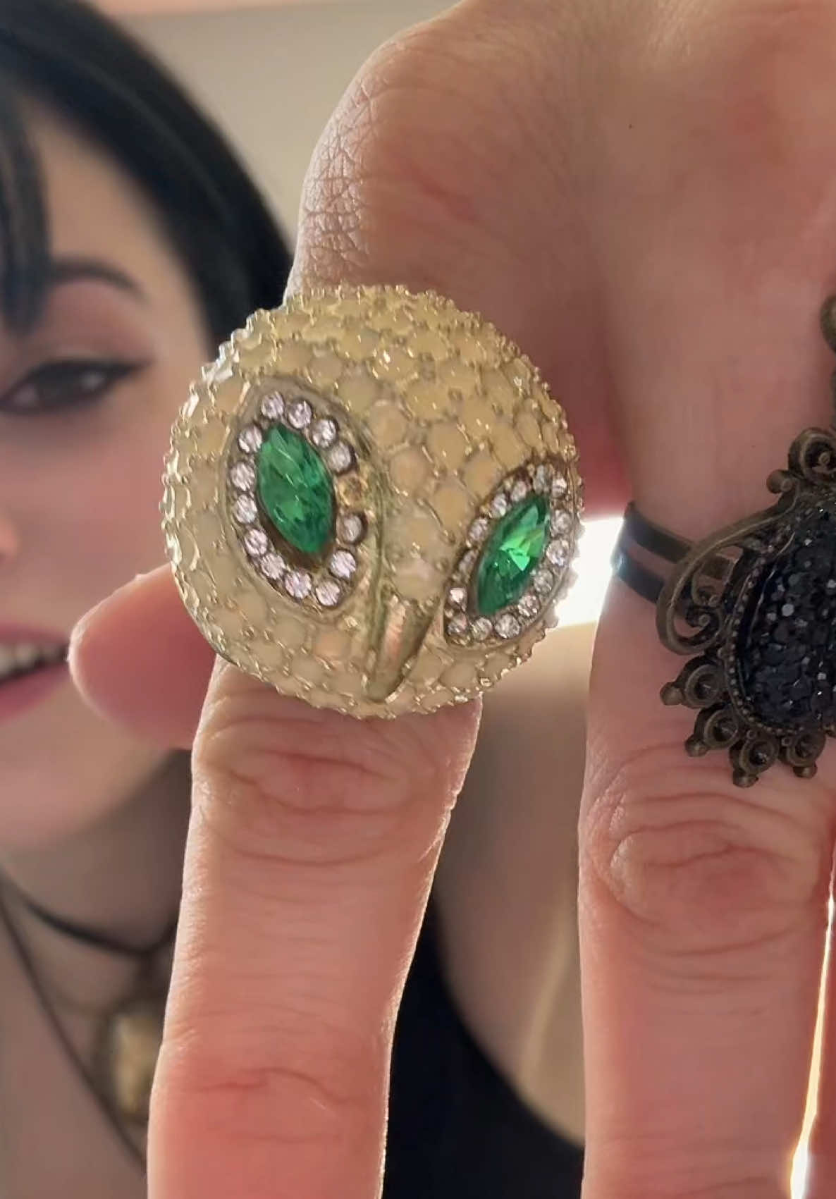 SO MANY RINGS 😍😍 #jewelrytiktok #foryewwww #trendingvideo #fypシ゚viral #mysteryjewlerygirl #supportsmallbusiness #crystals #mysterybox #accessories #jewleryhaul #mystery #jewelry #jar #alttiktok #crystalsoftiktok #handmadejewelry #unboxing 