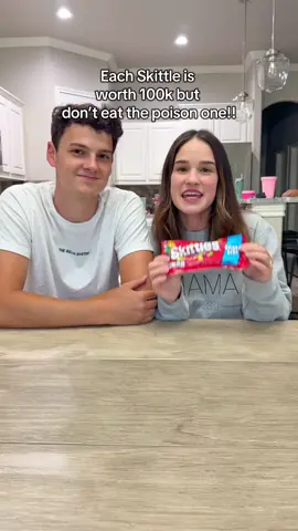 Who do you think will win? Madeline or Stephen?!// in: @A1saud // #husband #wife #skittles 
