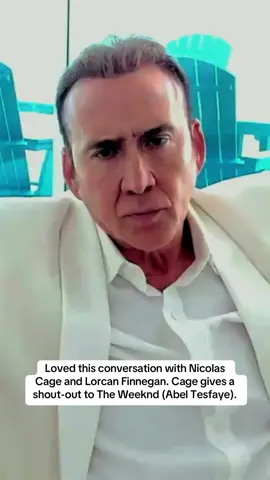Fascinating insight into Nicolas Cage’s acting process. Could listen to him talk for hours about music and process. He gives some great shout-outs to incredible composers in cinema. From our conversation for The Surfer. @The Weeknd  #nicolascage #theweeknd 